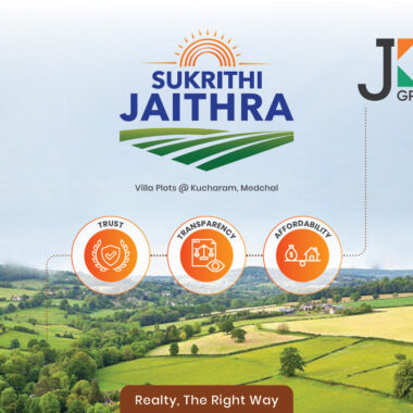 Sukrithi Jaithra_New Logo Open Plots in Medchal